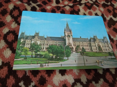 CARTE POSTALA -IASI-PALATUL CULTURII CIRCULATA foto