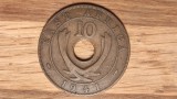 R10 Africa de Est - moneda istorica - 10 cents bronz 1941 - stare f buna - George VI