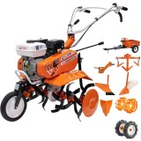 Ruris DAC 7000ACC4 - Motosapa General Engine - 7 CP 560-830 mm 3 viteze (2 inainte + 1 inapoi) benzina fara plumb accesorii