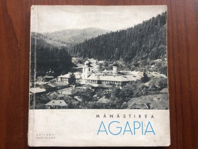 MANASTIREA AGAPIA Lupan mic indreptar monumente istorice EDITURA MERIDIANE 1967 foto