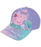 Șapcă pentru Copii cu Vizieră Peppa Pig Mermazing 48/51