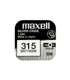 Baterie ceas Maxell SR716SW V315 1.55V oxid de argint 1buc