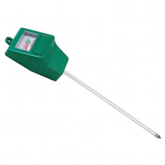 Tester pentru sol, indicare pH, sonda, agatatoare, 27.5x5x3.5 cm, verde foto