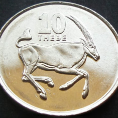 Moneda exotica 10 THEBE - BOTSWANA, anul 1998 * cod 1642 = A.UNC