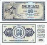 Iugoslavia 1968 - 50 dinara UNC