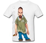 Cumpara ieftin Tricou &quot; Smoking thug eyes &quot;