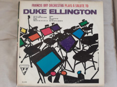 Francis Bay Orchestra plays a salute to Duke Ellington - Sutton - Vinyl vinil foto