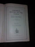UNIVERSAL HISTORY OF THE WORLD - J.A. HAMMERTON, VOLUME SEVEN (CARTE IN LIMBA ENGLEZA)