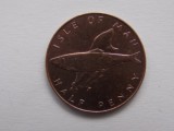 HALF PENNY 1976 INSULA MAN, Europa