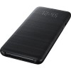 Husa de protectie Samsung LED View pentru Galaxy S9, Black, Purple, Mov, Negru, Alt material