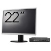 Pachet Calculator Second Hand HP Elitedesk 800 G2 Mini PC, Intel Core i7-6700T 2.80GHz, 8GB DDR4, 256GB SSD + Monitor 22&amp;quot; NewTechnology Media