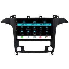 Navigatie Dedicata Ford S-Max (2006 - 2015) 9Inch, 8Gb Ram, 256Gb Stocare, Carplay