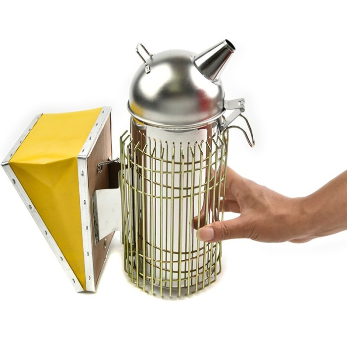 Afumator apicol inox mare rotund