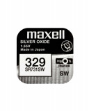 Baterie ceas Maxell SR731SW V329 1.55V, oxid de argint, 10buc/cutie