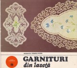 Carte Vasilica Zidaru Popa - Garnituri din laseta, Editura CERES, 1979, 76 pagini, Romana, Brosata, 20x20cm