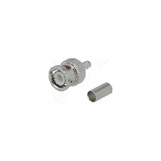 Conector BNC, {{Impedan&#355;a de unda}}, tata, {{Placare contact}}, AMPHENOL - B1121A1-ND3G-1A-50