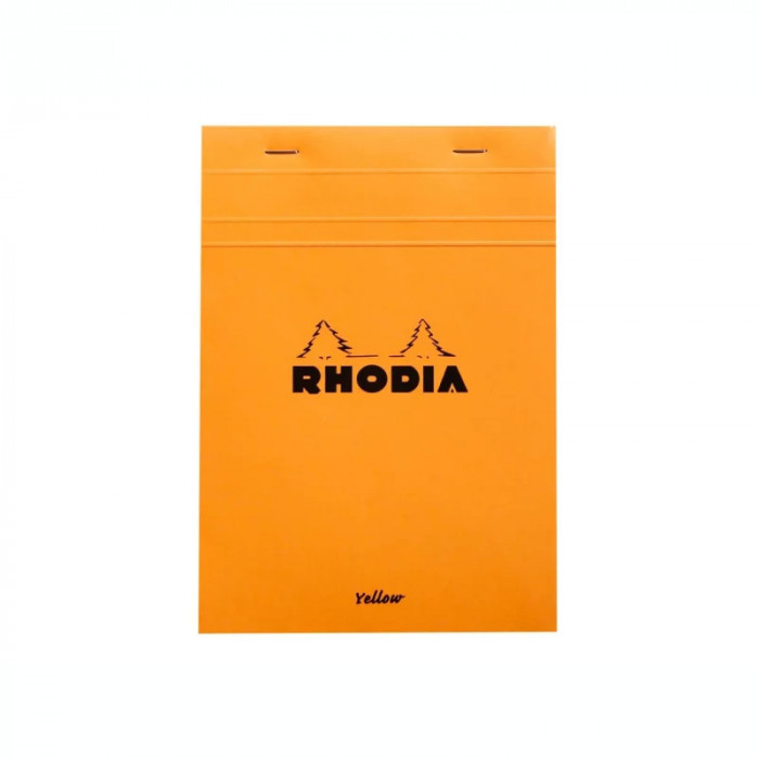 Blocnotes N&amp;deg;16 A5 capsat Rhodia Orange