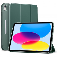 Husa pentru iPad 10 (2022) 10.9 ESR Ascend Trifold Forest Green foto