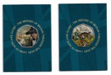 Marea Britanie - HISTORY OF BRITAIN 2x50p - 2xMedalie/Moneda Comemorativa, Australia si Oceania, Cupru-Nichel