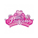 Balon Coroana ,,Happy Birthday Princess,, - 73x50 cm