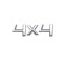 Emblema 4X4 pentru Skoda