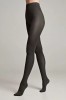 Ciorap Gros din Microfibră cu Efect 3D Trendy 150 Den - Anthracite, 4-L Standard, Conte Elegant