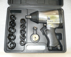 pistol pneumatic 1/2&amp;quot; cu tubulare incluse foto