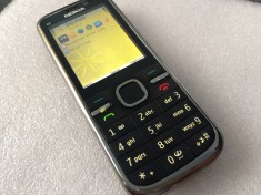 TELEFON CLASIC NOKIA C5-00 FUNCTIONAL.CITITI CU ATENTIE DESCRIEREA VA ROG! foto