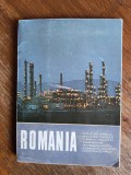 Mapa vintage prezentare Romania Industria Chimica / R3F, Alta editura
