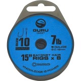 Rig SMWG Bayonet Rig nr.12 0.22mm 38cm 8buc, GURU