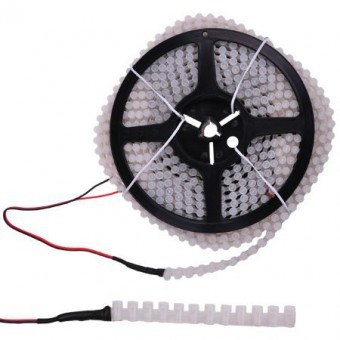 Banda led 96/m protectie apa alb rece 5m foto