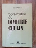 Ion Barsan - Convorbiri cu Dimitrie Cuclin