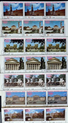 YEMEN A.R.-MUNICH ORAS OLIMPIC--3x 7 v.-Obliterate.-WS 171A foto