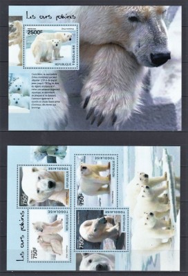 Togo - Fauna Africana - URSI POLARI - BL + KB - MNH foto