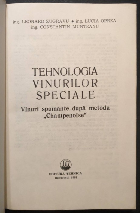 Tehnologia VINURILOR SPUMANTE dupa metoda Champenoise SAMPANIE Vin Vinificatie