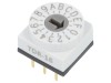 &Icirc;ntrerupător Codificare HEX/BCD 16 Poz THT 80m&Omega;