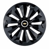 Set 4 capace roti Fox negru R14 Compatibil Cu Chevrolet