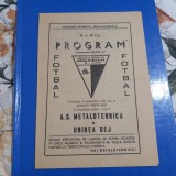 Program Metalotehnica Tg. Mures - Unirea Dej
