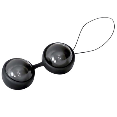Bile Exercitii Kegel, LELO, Luna Beads Noir, cu vibratii mecanice# foto