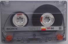 SONY HF - 60 - 1986 (caseta audio) nescrisa foto
