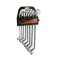 Set chei inelare duble cotite, 6-22 mm, 8 bucati, Gadget, 239925