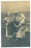5417 - ETHNIC Women, Romania - old postcard, real Photo - used, Circulata, Fotografie