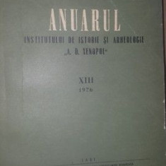 Anuarul Institutului de Istorie si Arheologie „A. D. Xenopol” XIII