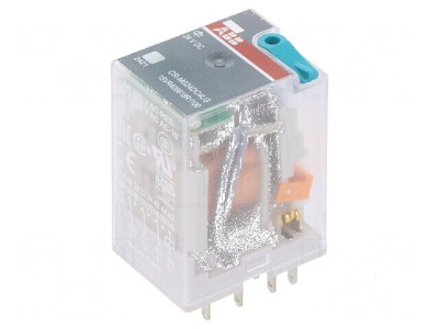Releu electromagnetic 4PDT 24VDC 6A foto