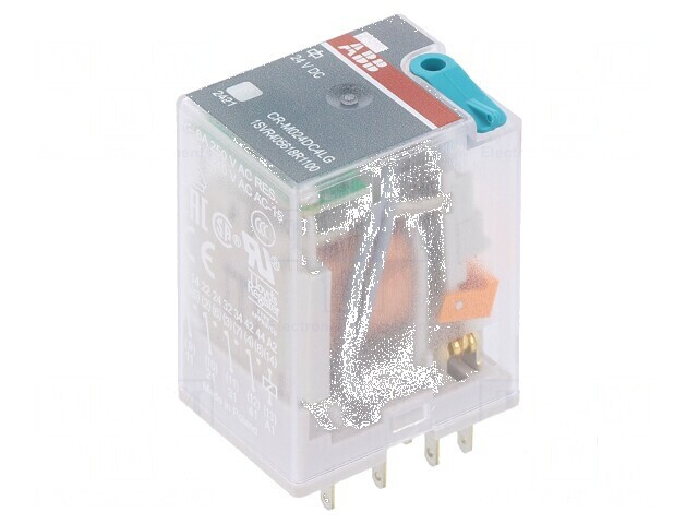 Releu electromagnetic 4PDT 24VDC 6A