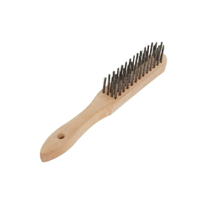 Perie universala de mana ROTOR otel, maner lemn Innovative ReliableTools