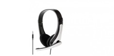 Casti gaming pentru notebooks, telefoane, tablete, PS4, Xbox One, microfon cu anulare a zgomotului, jack 3, 5 mm, Alb