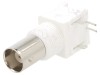 Soclu BNC 90&deg; 50&Omega; THT Aurit