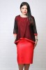 Rochie de ocazie Alma RosuMarimea, Yves