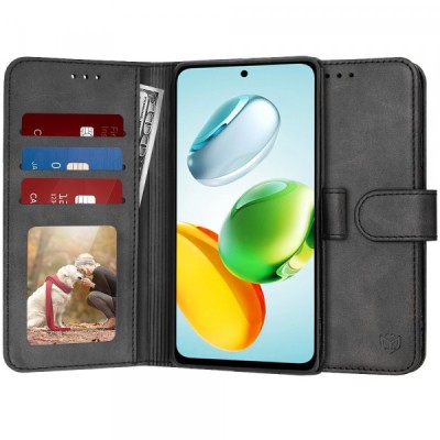 Husa pentru Honor X7c / 200 Smart, Techsuit, Diary Book, Neagra foto